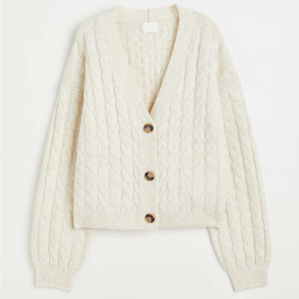 Cable Knit Cardigan